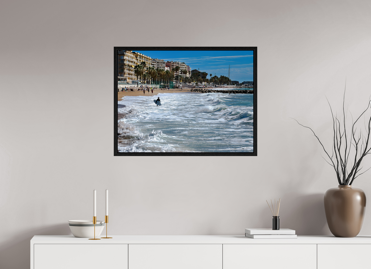 80 x 60 cm, Floater Frame Au rivages