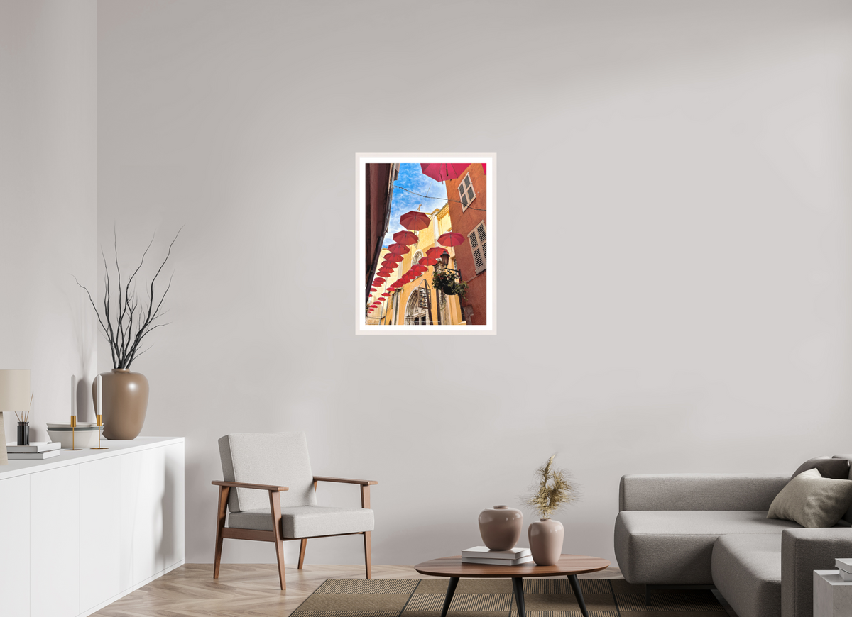 60 x 80 cm, Impression fine art Parapluies parfumés