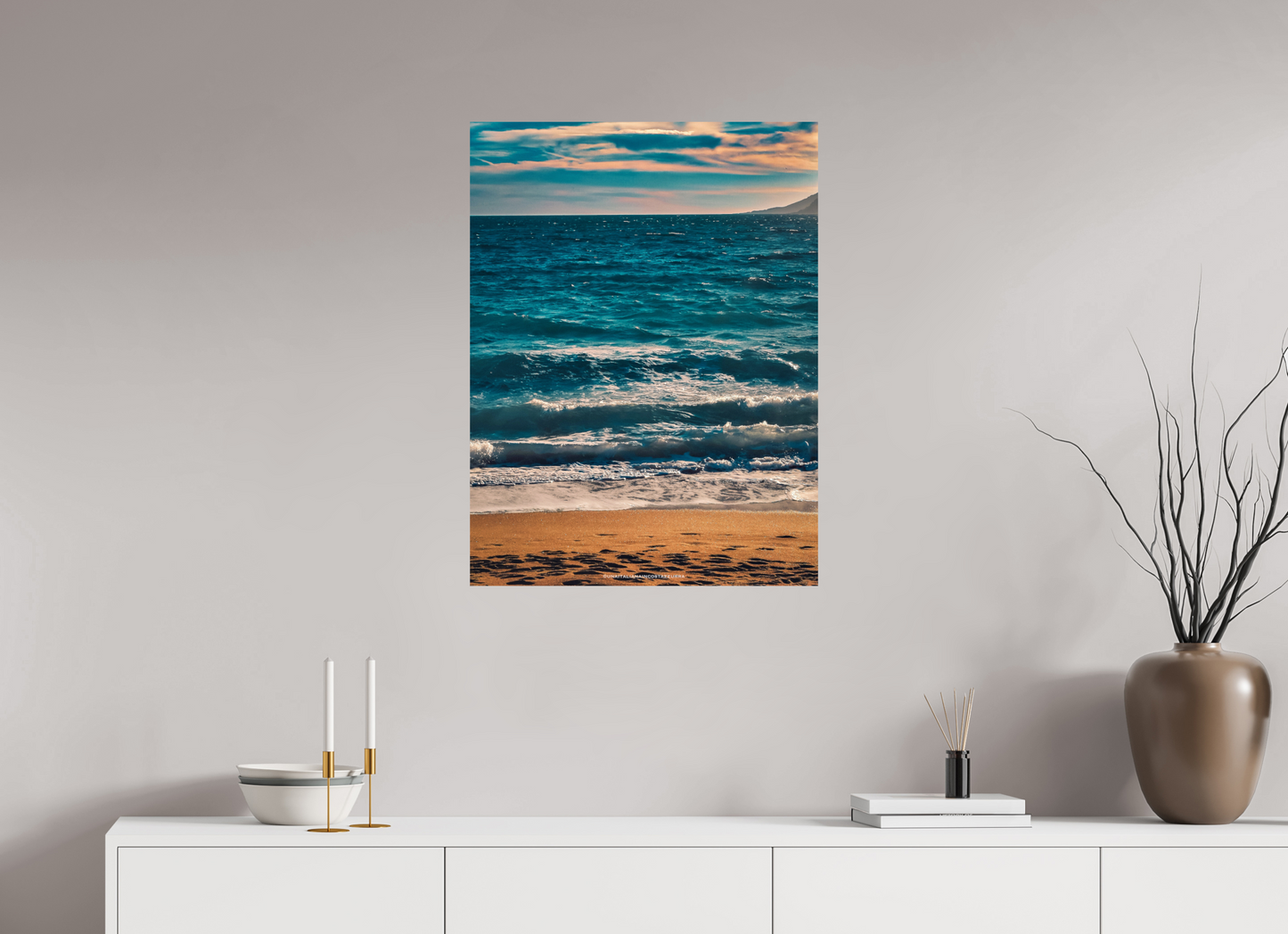 60 x 80 cm, Photo Print On Fuji Crystal DP II Plage