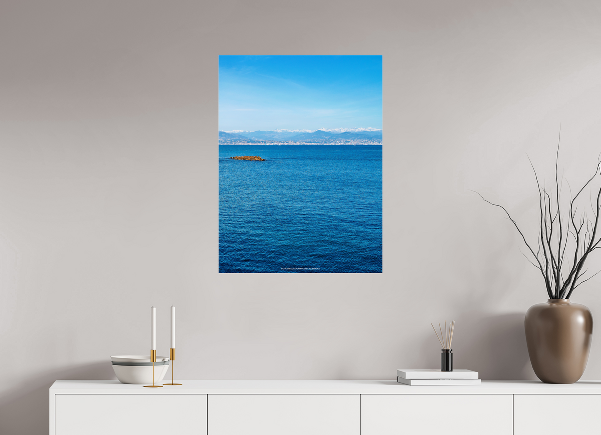 60 x 80 cm, Photo Print Under Acrylic Glass Silence d’hiver