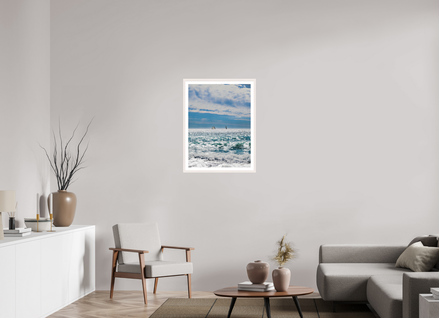 60 x 80 cm, Impression fine art À peine
