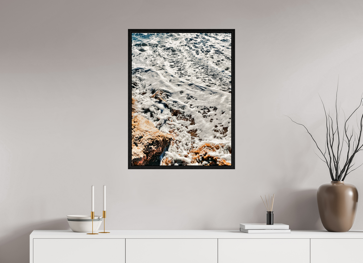 60 x 80 cm, Floater Frame Érosion