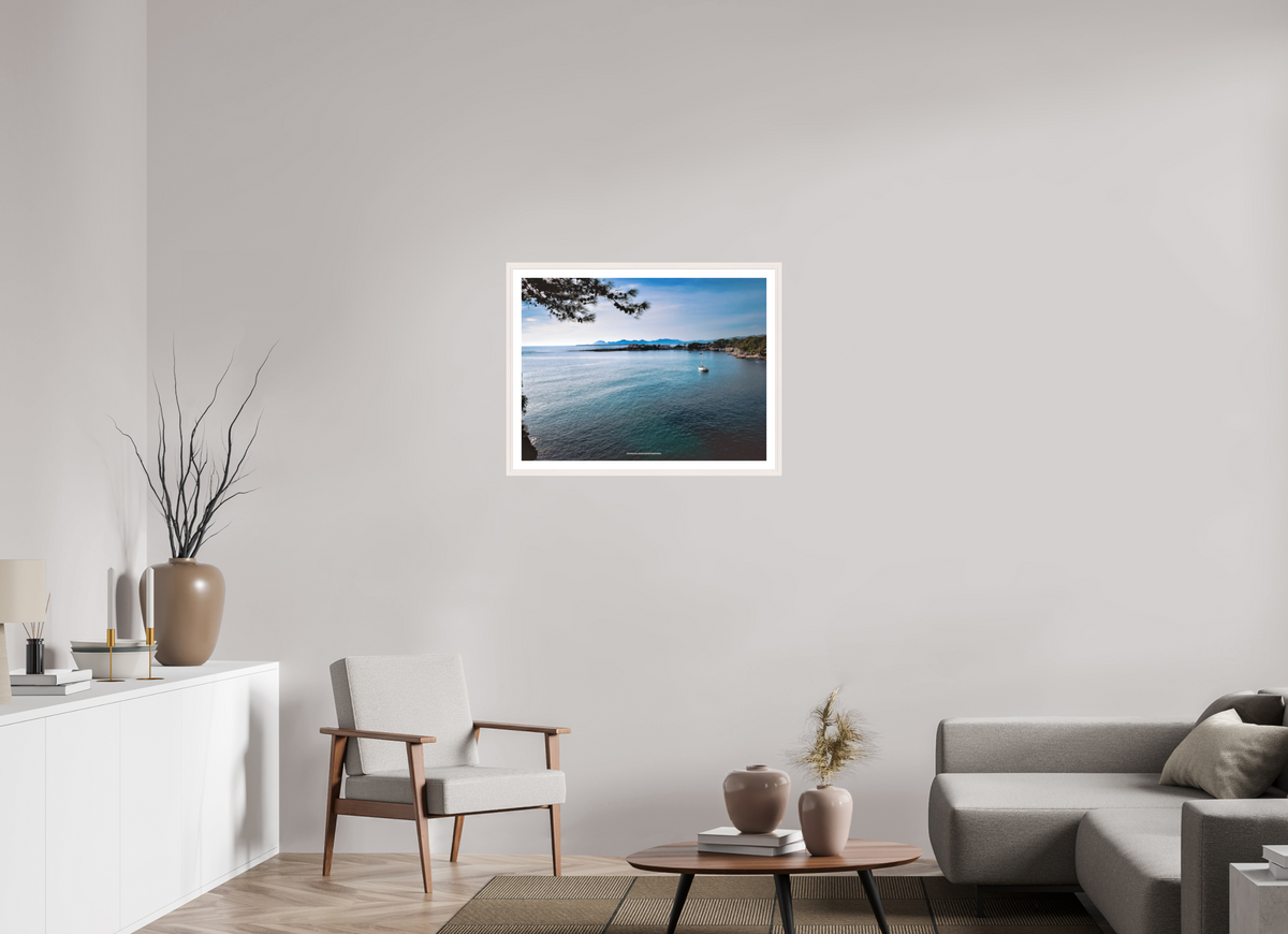 80 x 60 cm, Impression fine art Au large