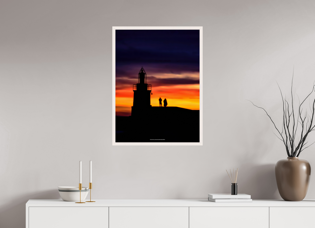 60 x 80 cm, Cadre galerie grand format Silence de Decembre