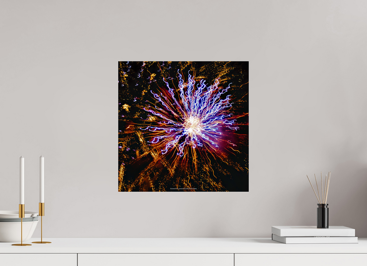 40 x 40 cm, Photo Print Under Acrylic Glass Radius OP n. 2
