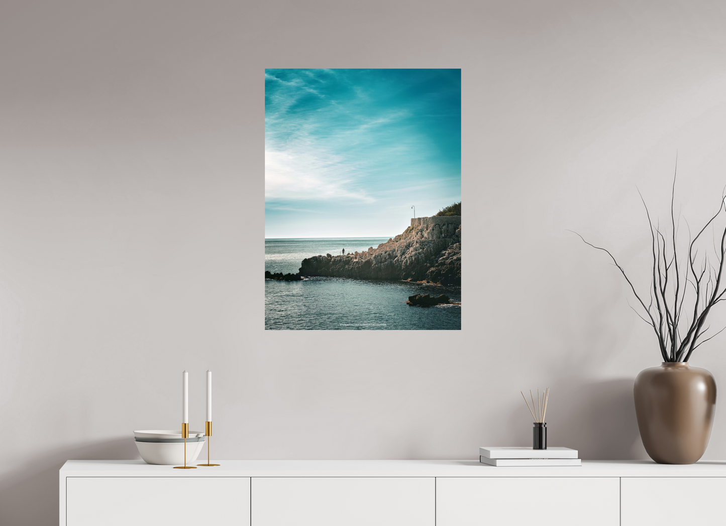 60 x 80 cm, Photo Print On Fuji Crystal DP II Entre Roche et Silence