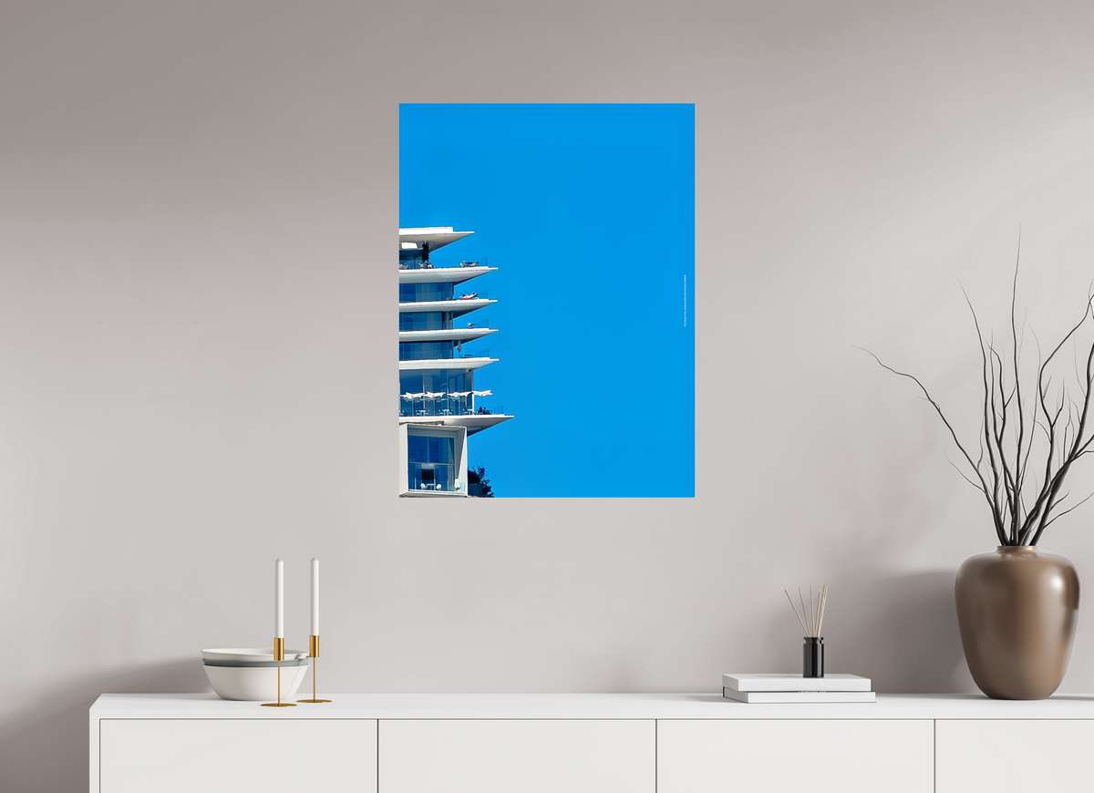 60 x 80 cm, Photo Print On Fuji Crystal DP II Lignes suspendues