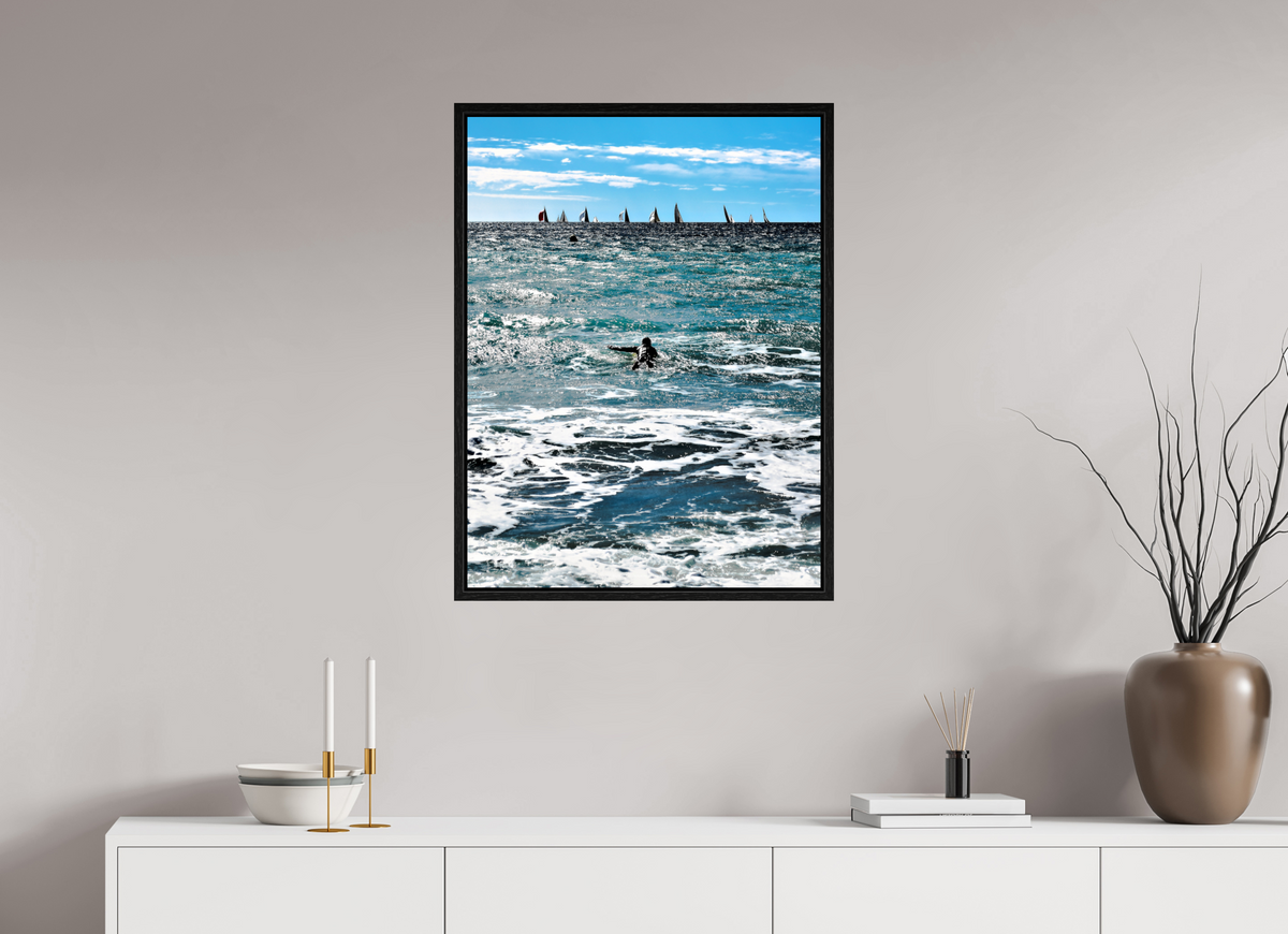 60 x 80 cm, Floater Frame À corps perdu