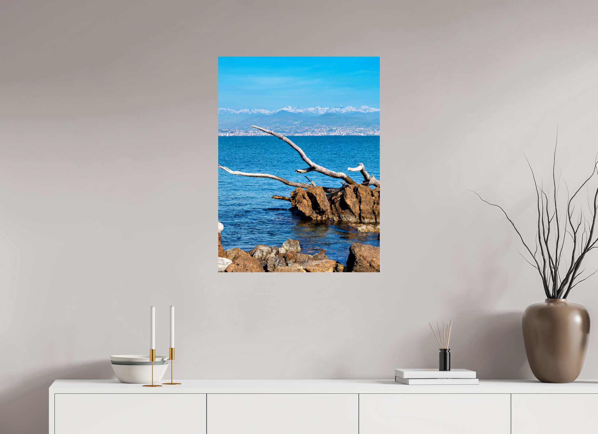 60 x 80 cm, Photo Print On Fuji Crystal DP II Présence blanche
